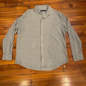 Men’s Ralph Lauren Polo Grey Long Sleeve Shirt XXL